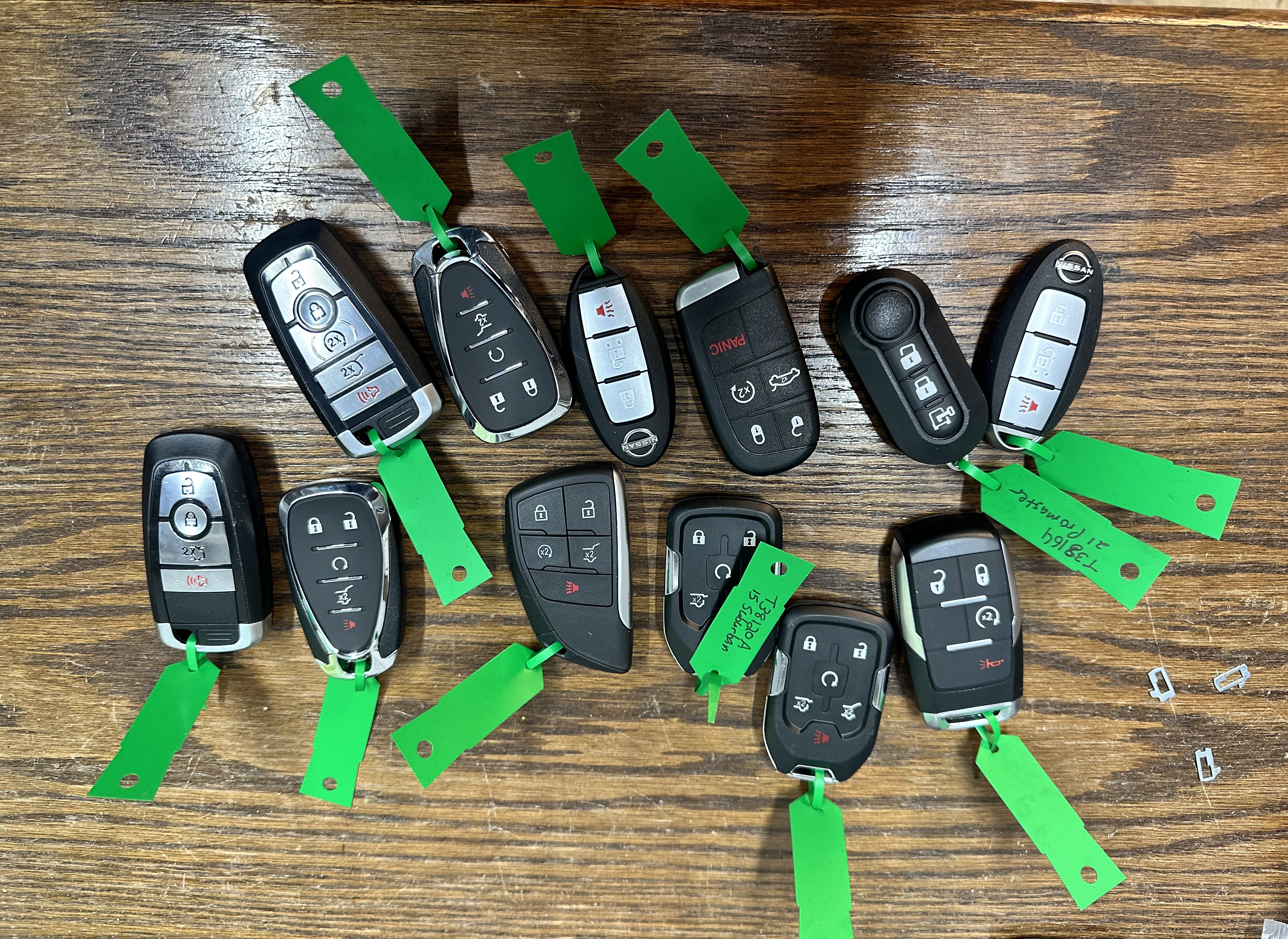 Automotive keys and fobs programmed by MCM Auto Repair